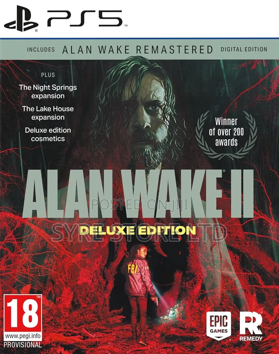 Allan Wake 2 Deluxe Ps5 Game