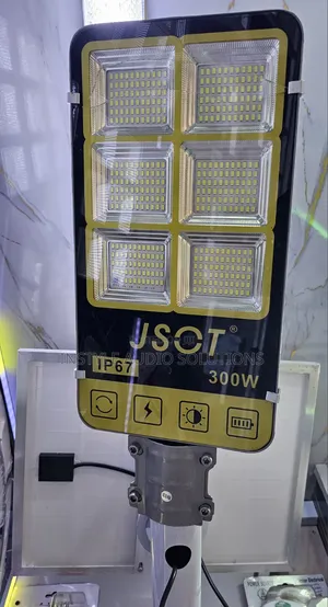 300w + Charging Solar 30w Complete - Mounting Bracket Solar Floodlight