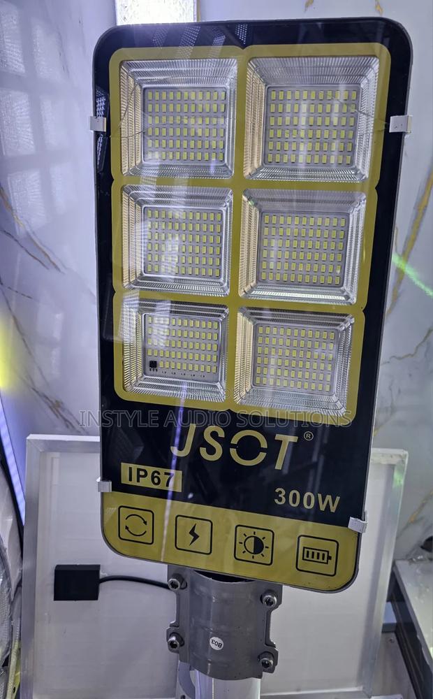 300w + Charging Solar 30w Complete - Mounting Bracket Solar Floodlight - thumbnail 2
