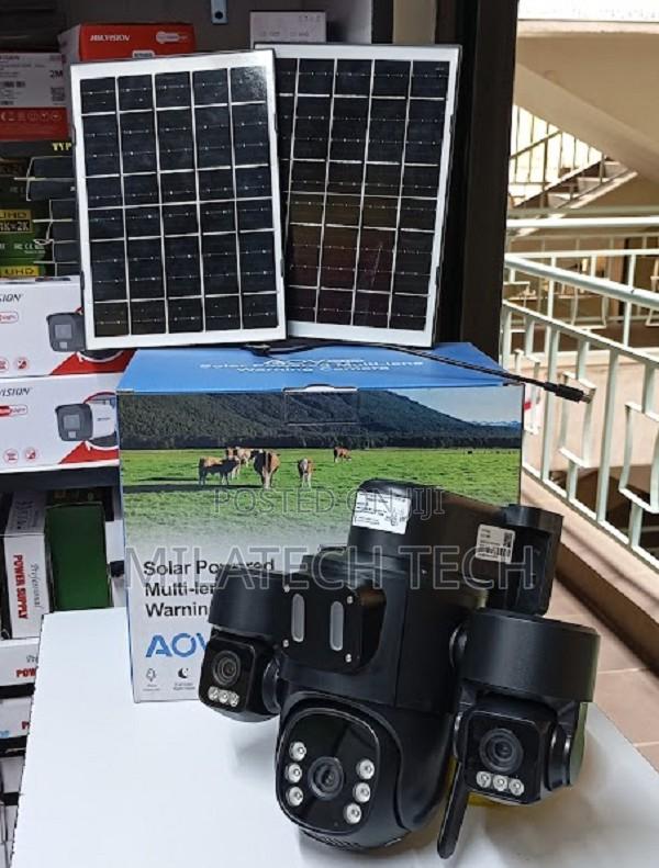V380pro Mobile View 4g Solar Tripple Lens New Brand