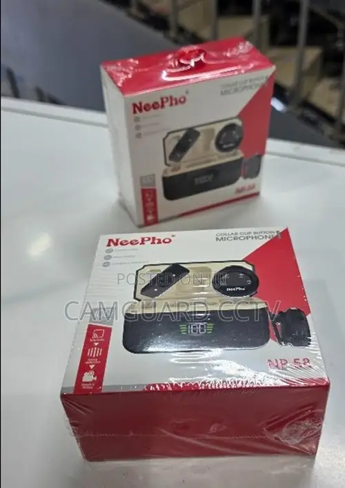 Neepho Np-58 Wireless Lavalier Microphone (2tx + 1rx)