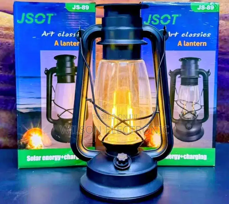 Rechargeable Solar Lantern.