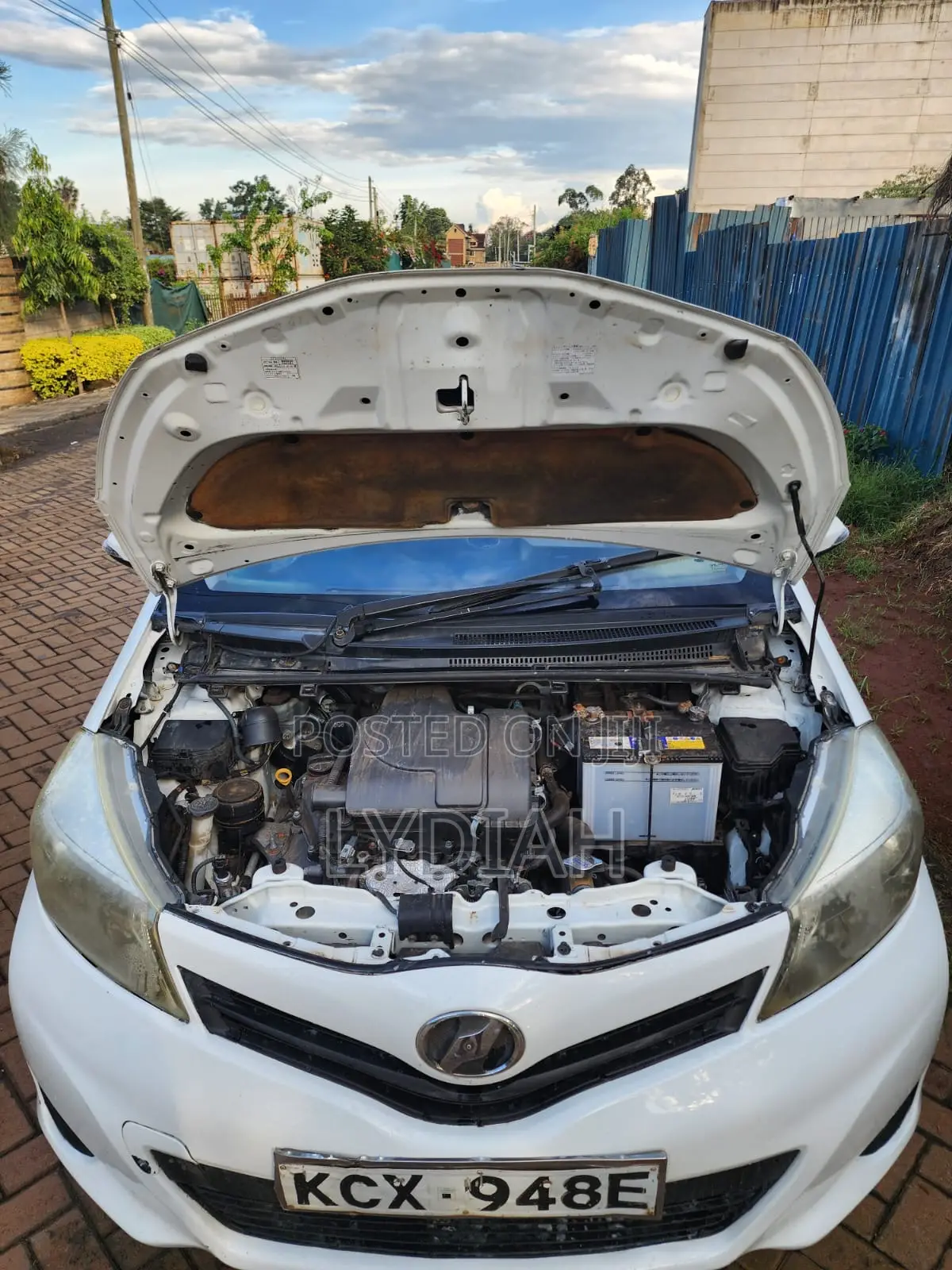 Toyota Vitz 2012 White