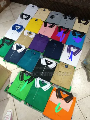 Polo T Shirt With Collar