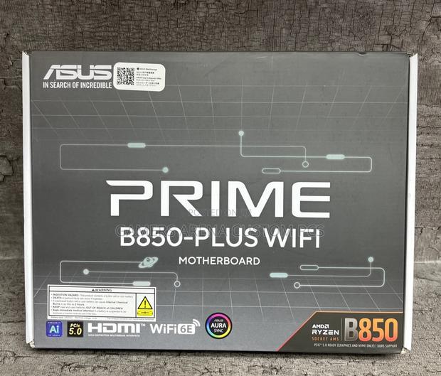 Asus Prime B850-Plus Wifi Amd Am5 Atx Gaming Motherboard