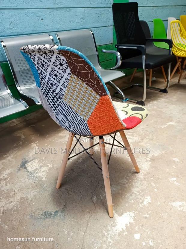 Modern Patchwork Ancient Chair - main view
