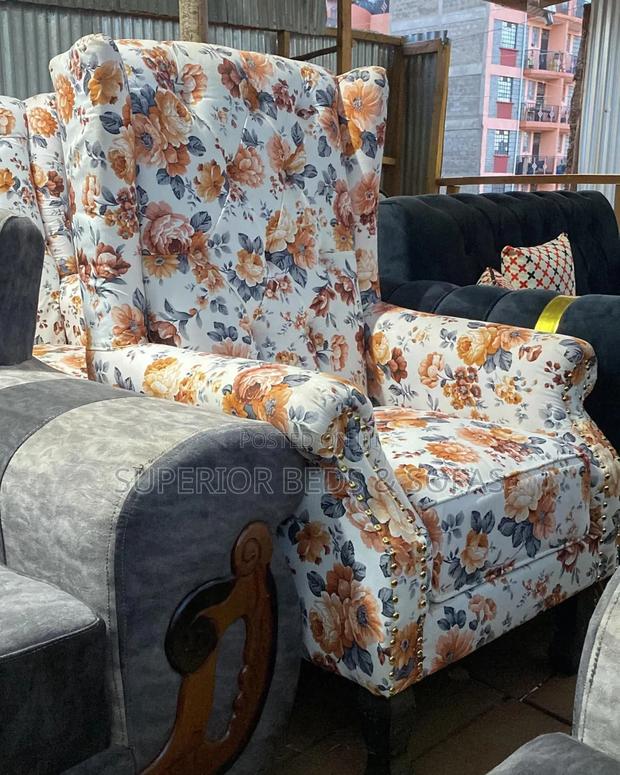 Single Seater Floral Armchair