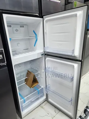 Black New Double Fridge