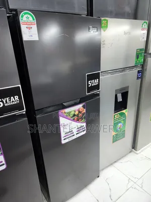 Black New Double Fridge