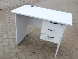 Office White Computer Table