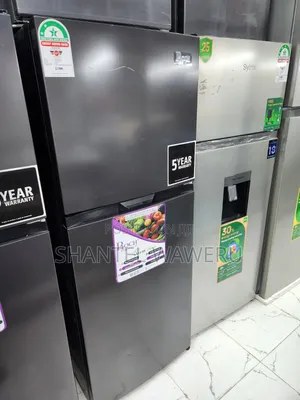 Black New Double Fridge