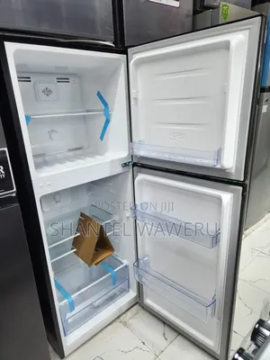 Black New Double Fridge