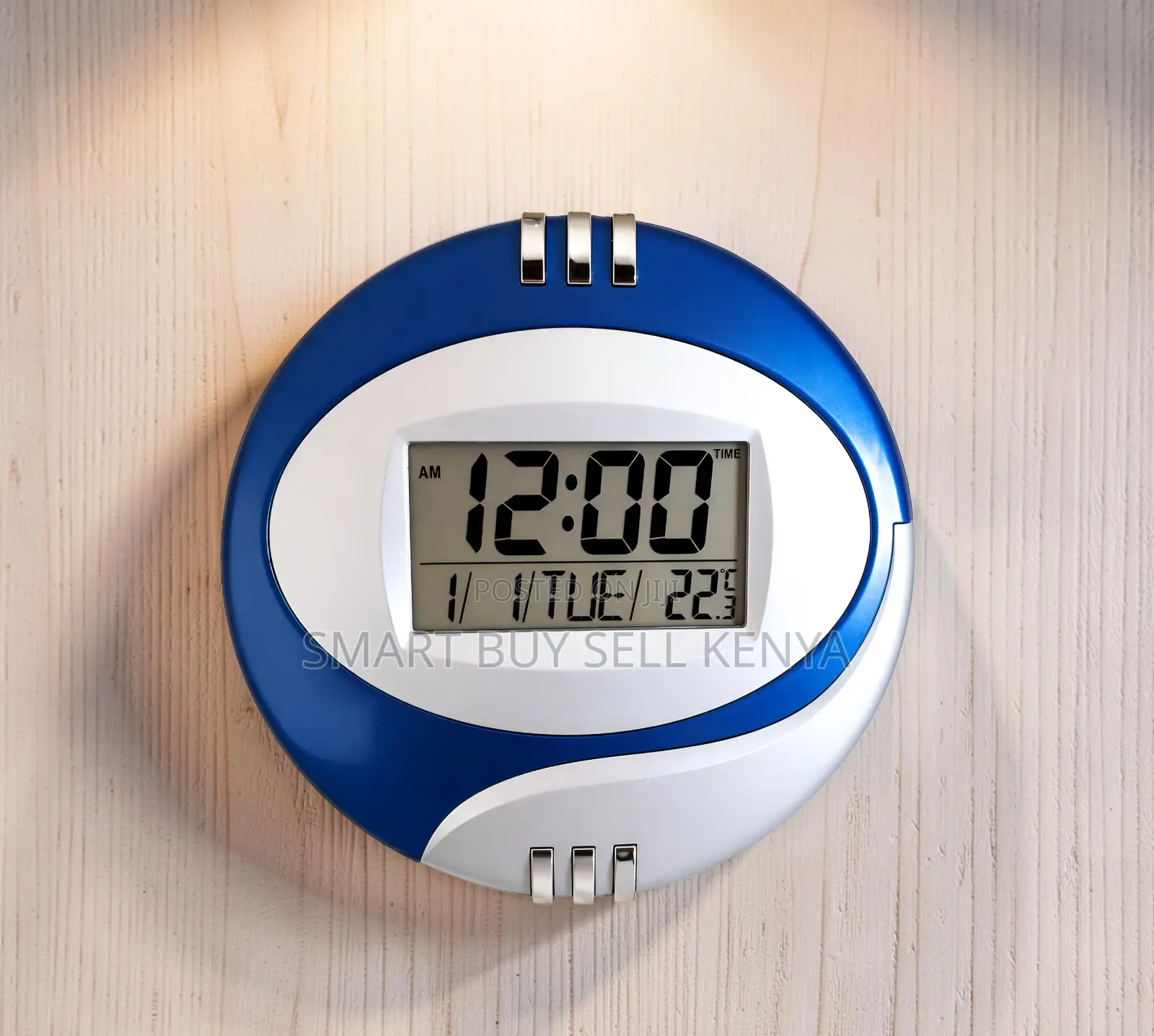 Room Temperature Alarm Table and Wall Mount Digital Clock