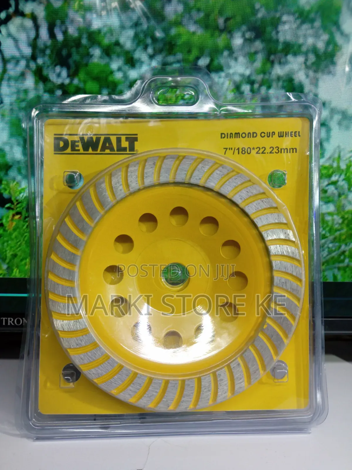 7"Terrazzo Disk/Diamond Cup Wheel