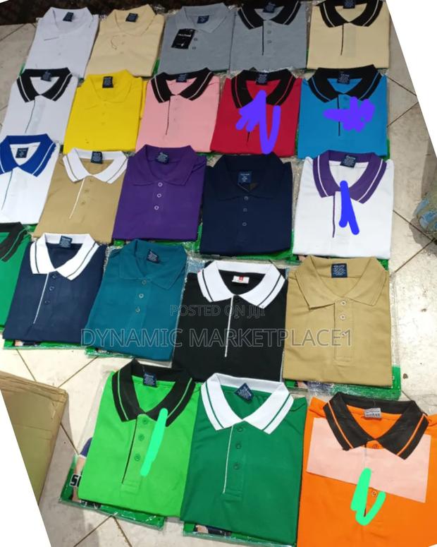 Collar Shaped Polo T Shirts
