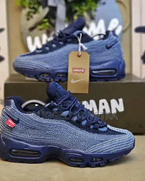 Rugged Airmax95 Levi's in "Blue Colourway"