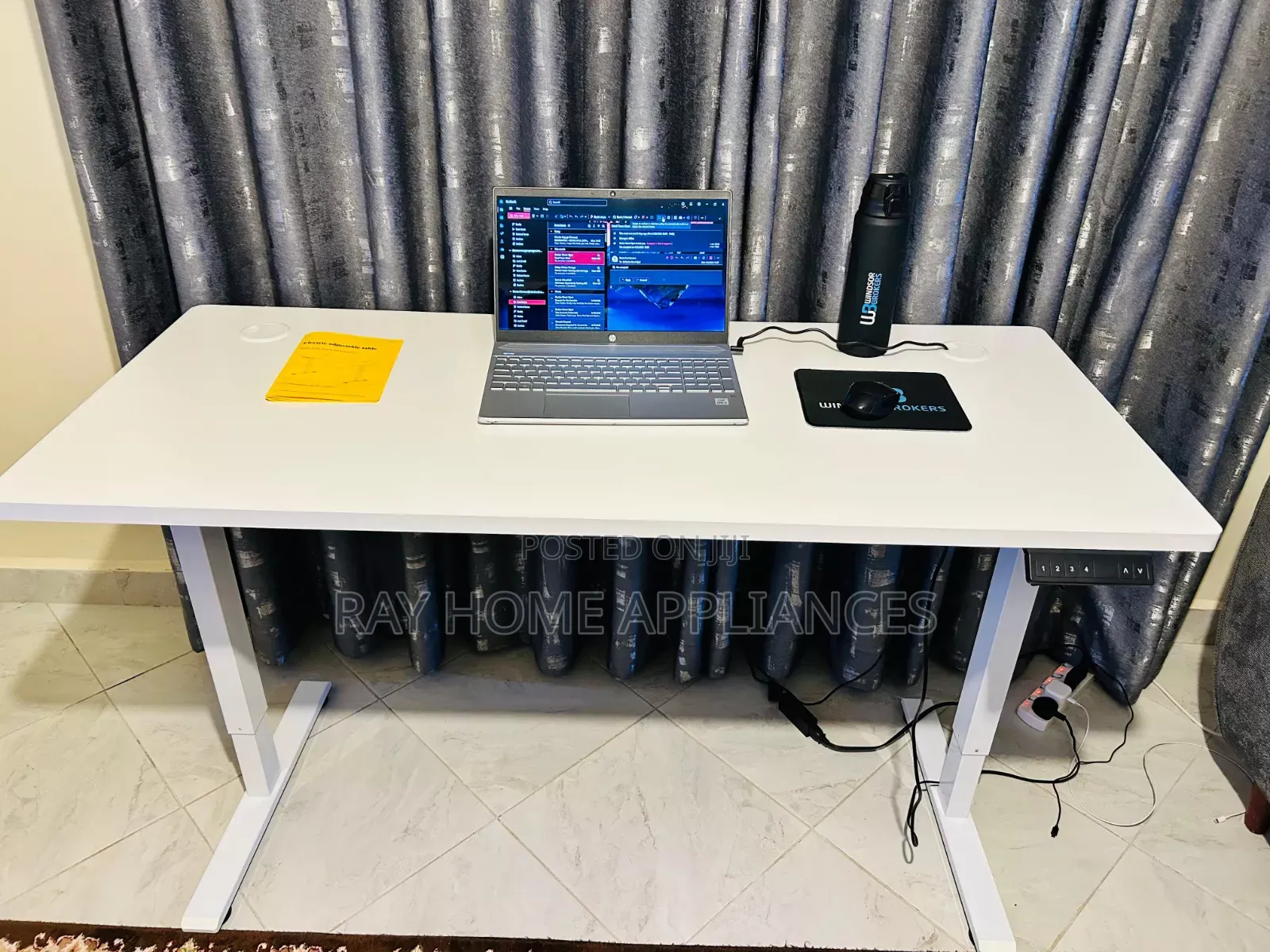 Office Supply 1.2m Electric Height Adjustable Desk