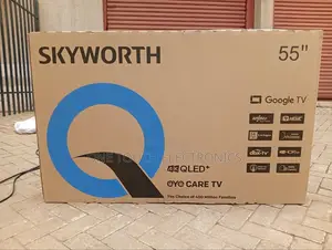 Skyworth 55′′ 55q6500 (New2025)Qled Google Smart Tv
