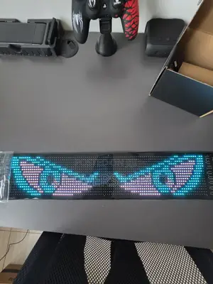 Led RGB Car Screen Devil Eyes Eye Light Cars Car App Remote Control