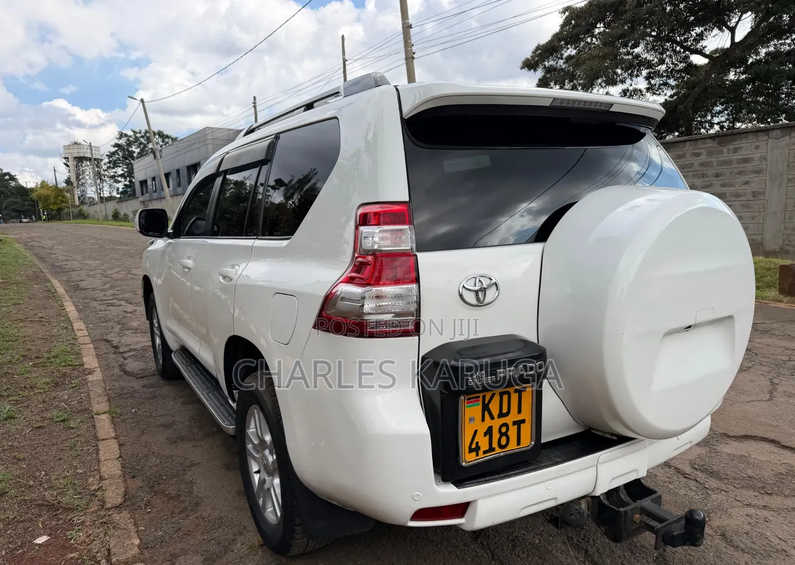 Toyota Land Cruiser Prado 2011 White