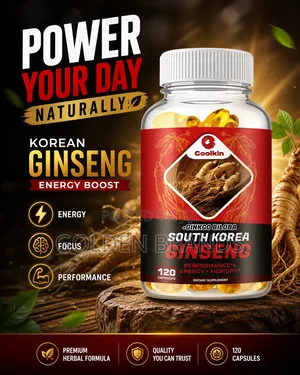 Power Your Day Naturally With Korean Ginseng Energy Boost