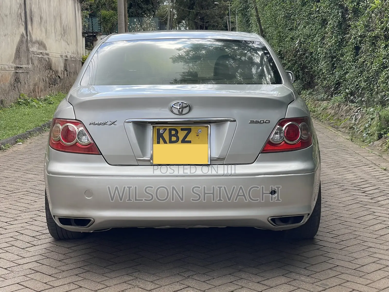 Toyota Mark X 2007 Silver