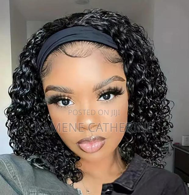 Semi Human Headband Wig - thumbnail 4