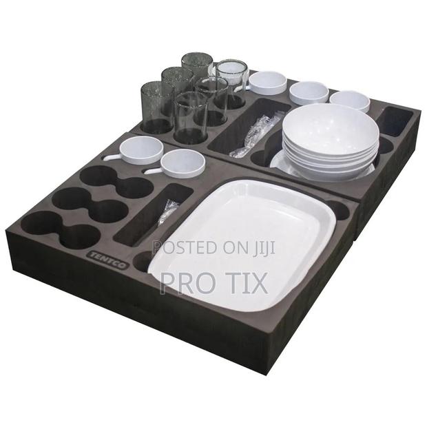 Ammo Box Dinner Set 6pc Abs Camping Tableware Kit Ca107 - thumbnail 2