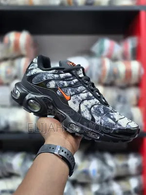 Nike Air Max Plus "Black Orange Camo" Sneakers