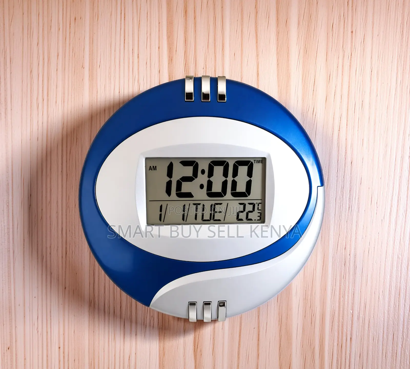 Easy Read LCD Display Table and Wall Mount Digital Clock