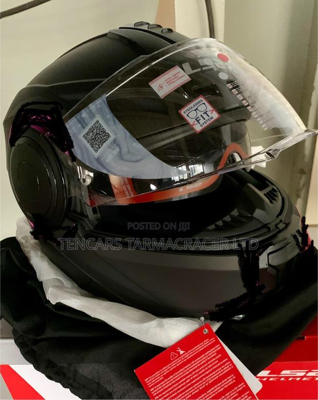 Motorcycle Helmet Ls2 Ff902 Scobe Flip Up Size:M - thumbnail 2