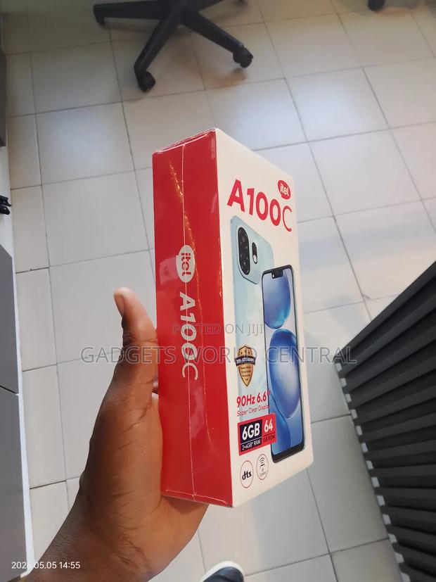 New Itel A100C 64 GB Black - thumbnail 3