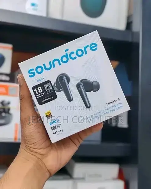 Anker Liberty 5 Noise-Cancelling Earbuds With Dolby Audio