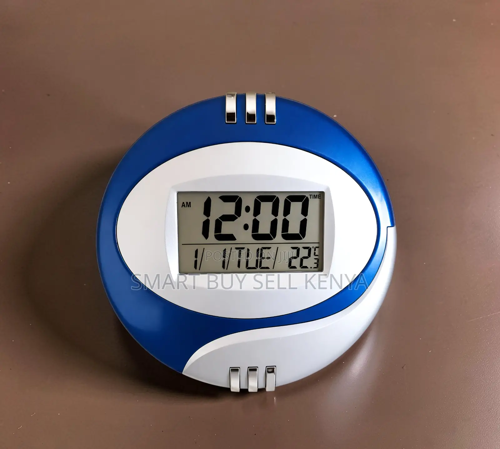 Contemporary Alarm LCD Table and Wall Mount Digital Clock