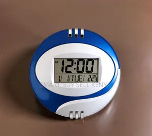 Contemporary Alarm LCD Table and Wall Mount Digital Clock