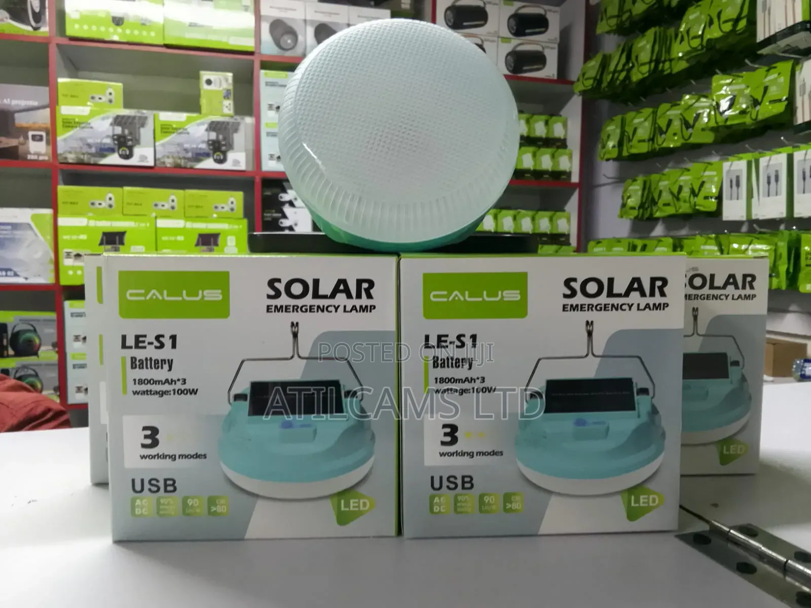 Calus Solar Emergency Lamp Le-S1