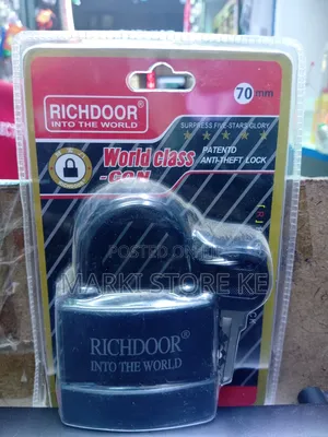 Richdoor 70mm Water Resistant Outdoor Gate Padlock