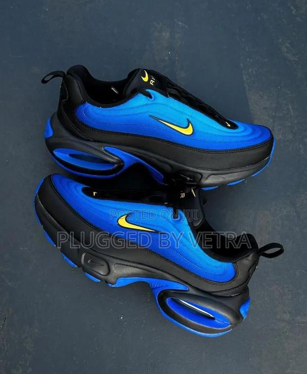 Nike Portal Blue-Black Comfortable Sneaker(Unisex)