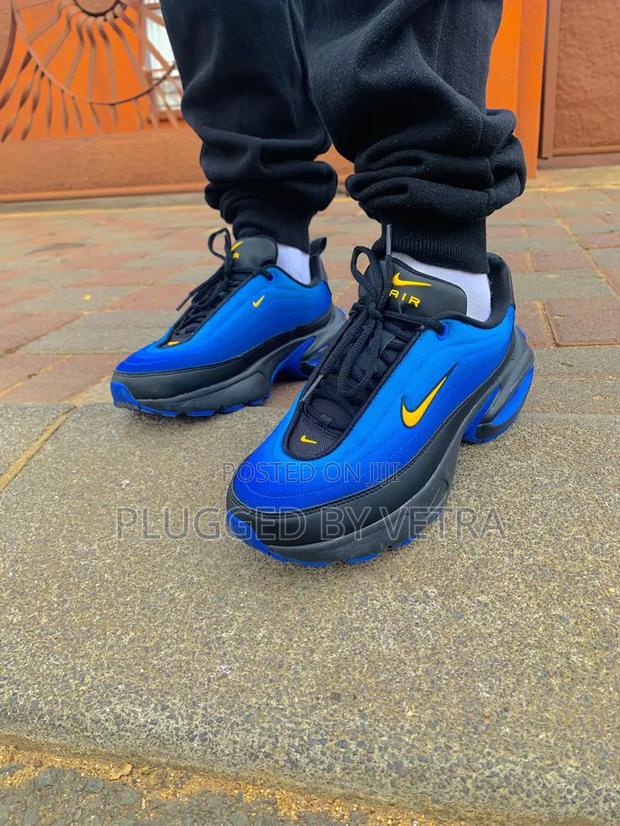 Nike Portal Blue-Black Comfortable Sneaker(Unisex) - thumbnail 3