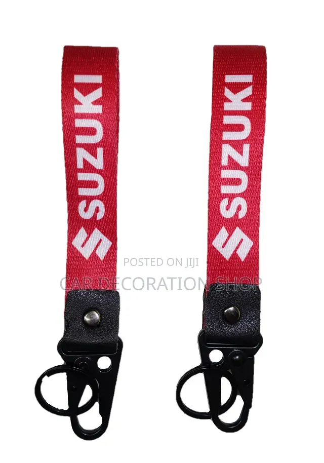 2pc Suzuki Embroidered Key Chain Tags