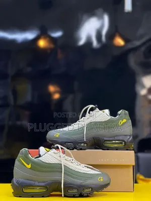 Airmax 95 Cortez Sneakers in Green-Brown and Grey-Blue Colourways.