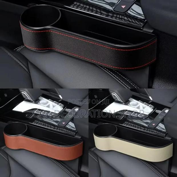 1pc Car Gap Seat Filler Slidesbtwn Seats Console Protect Items Fall
