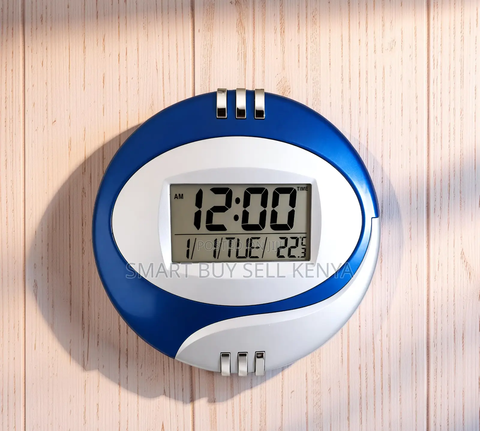 Modern Temperature Alarm Table and Wall Mount Digital Clock