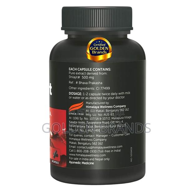 100% Himalayan Shilajit, Boost Energy, Stamina Testosterone 60 Pieces - thumbnail 2