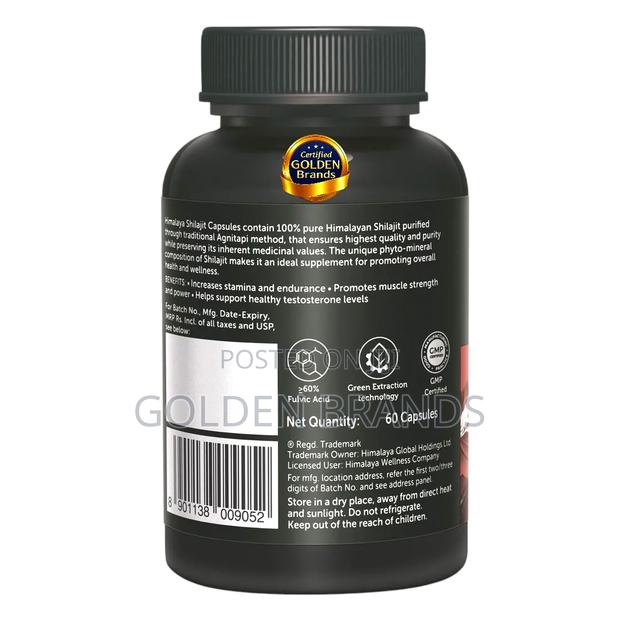 100% Himalayan Shilajit, Boost Energy, Stamina Testosterone 60 Pieces - thumbnail 3