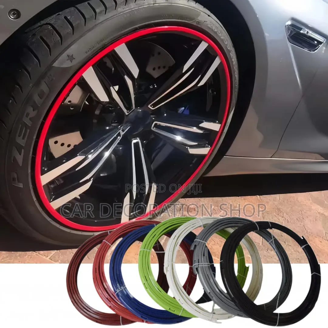 Hard Plastic Rim Protector Shield Alloy Wheel Fro Scratch With Stylish