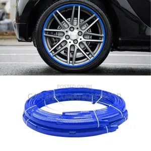 Blue Roll Rim Protector With Adhesive Tape Backing (4*1.5m