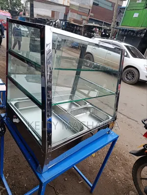 Three Layers Commercial Big Sizes Food Warmers and Display