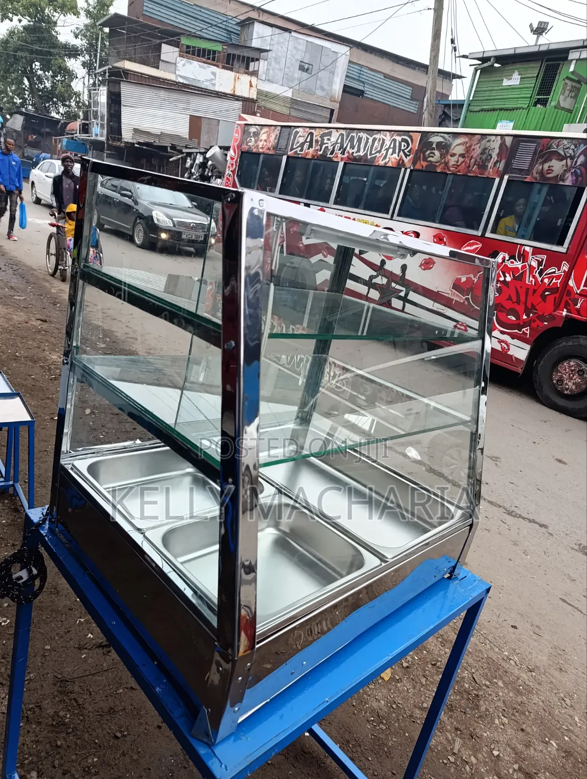 Three Layers Commercial Big Sizes Food Warmers and Display