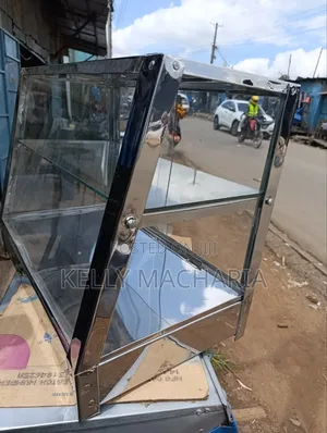 Charcoal Stainless Steel Food Warmers and Display Cabinet Warmers